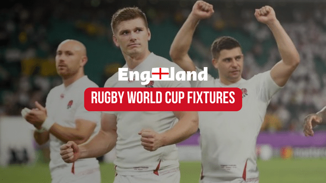 England Rugby World Cup Fixtures 2023