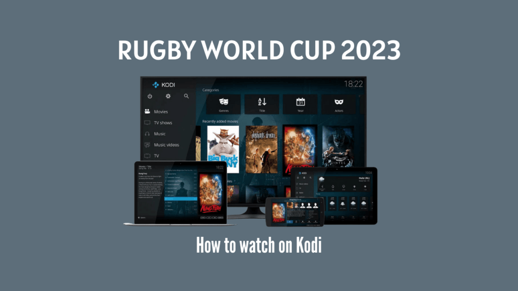 Watch Rugby World Cup 2023 on Kodi
